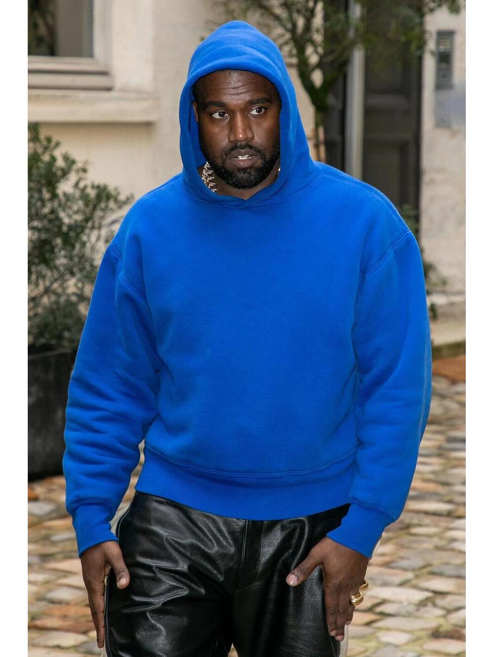 Yeezy x Gap Cobalt Blue Hoodie